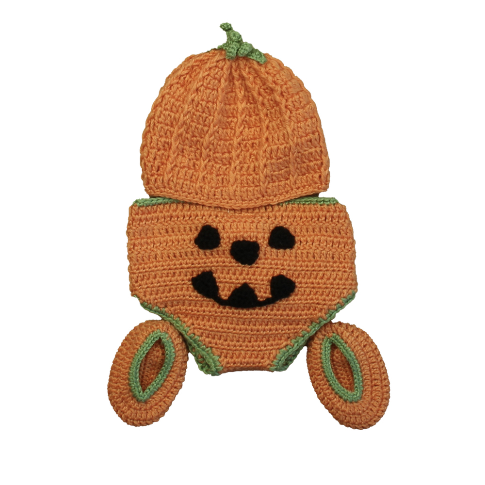 So Dorable Unisex Orange Pumpkin Apparel Sets size: 0-3 Months